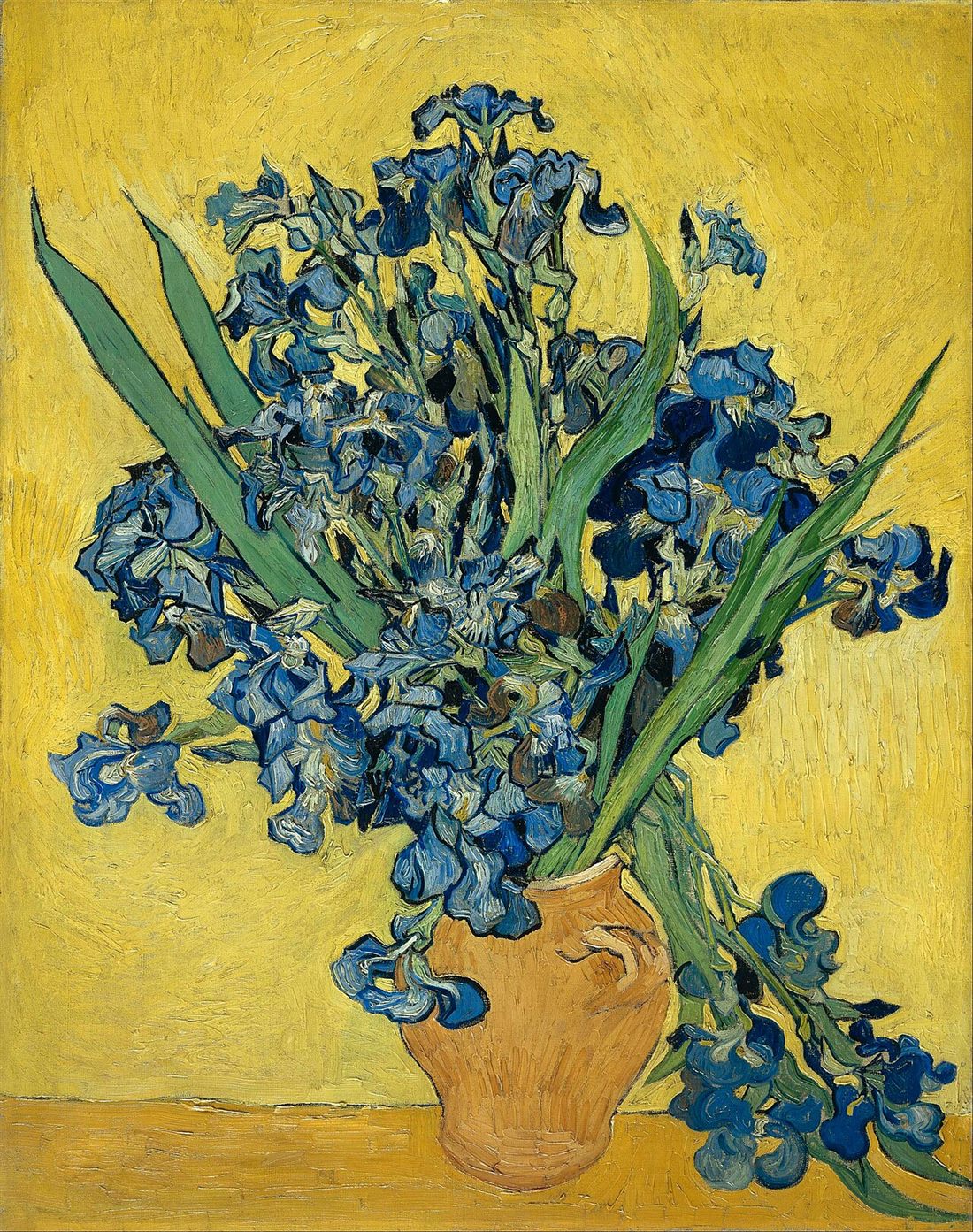 Irises by Vincent van Gogh, 1889