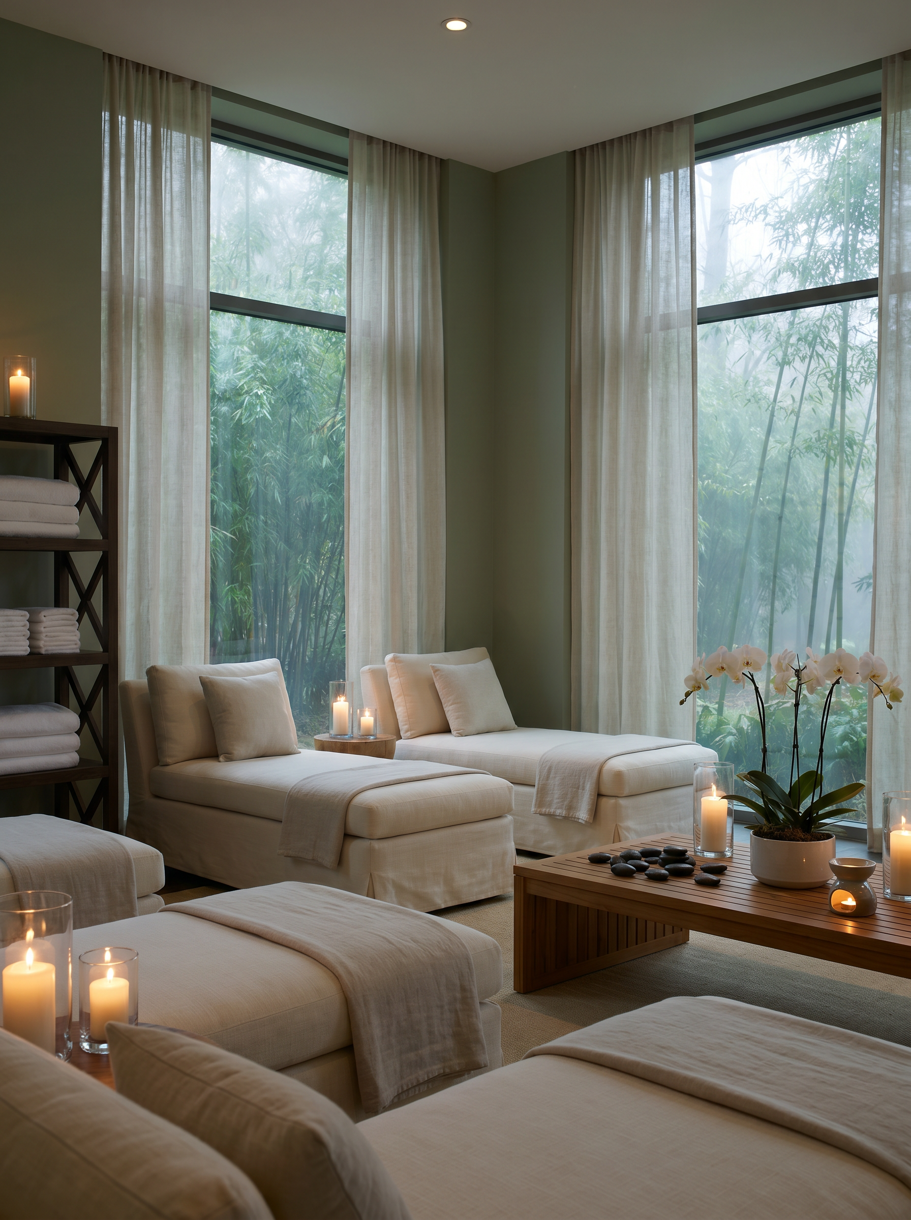Spa relaxation room