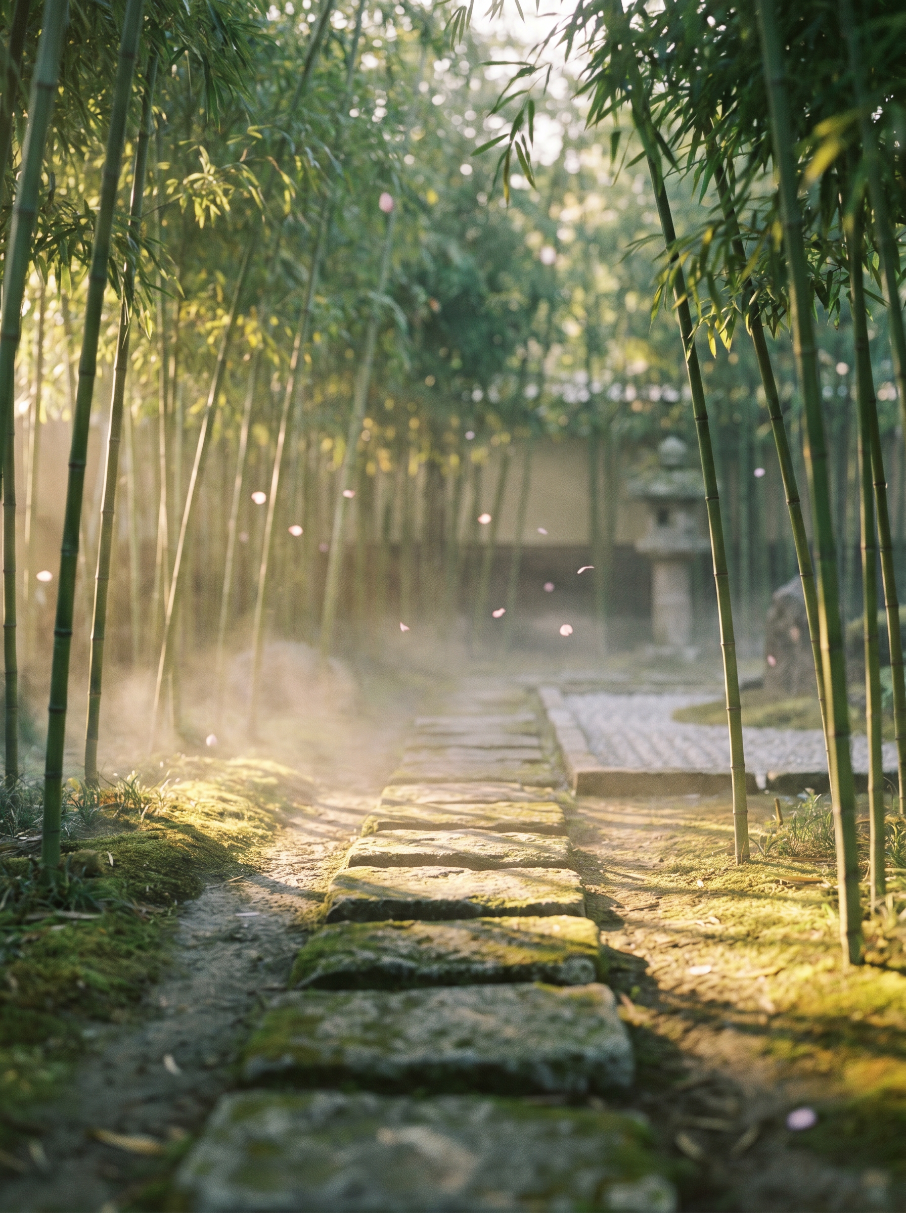 Zen walking path